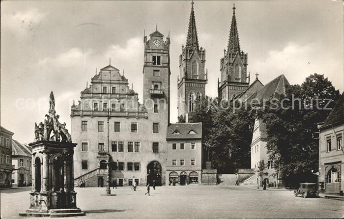 Oschatz Rathaus St aegidienkirche