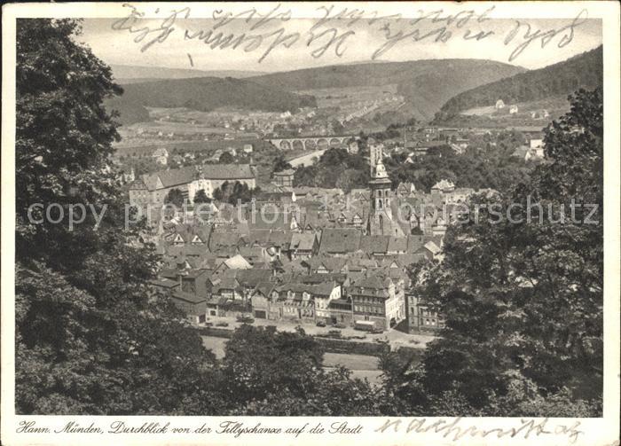 Hann. Muenden von der Tillyschanze