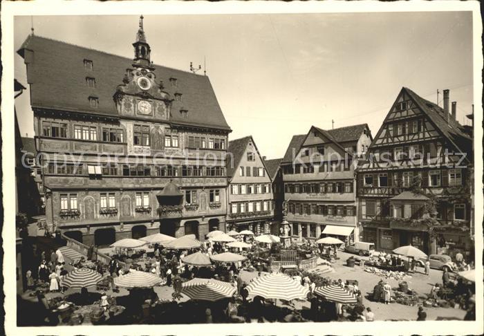 TueBINGEN BW Marktplatz