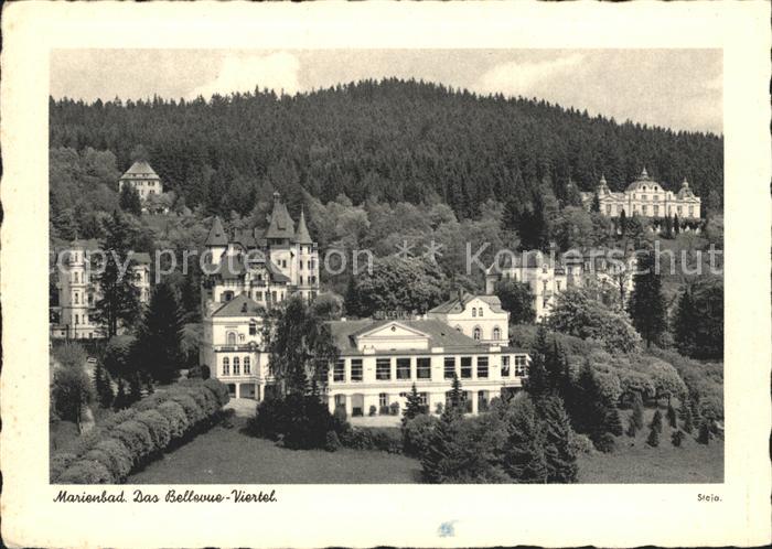Marienbad Tschechien Boehmen Bellevue Viertel