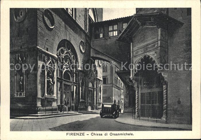 Firenze Florenz Chiesa di Orsanmichele
