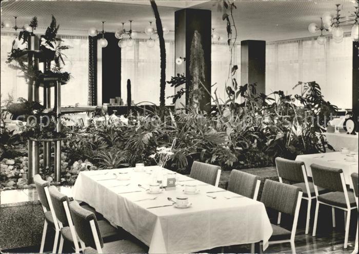 Zinnowitz Ostseebad Usedom FDGB Feriendienst IG Wismut Roter Oktober Speisesaal