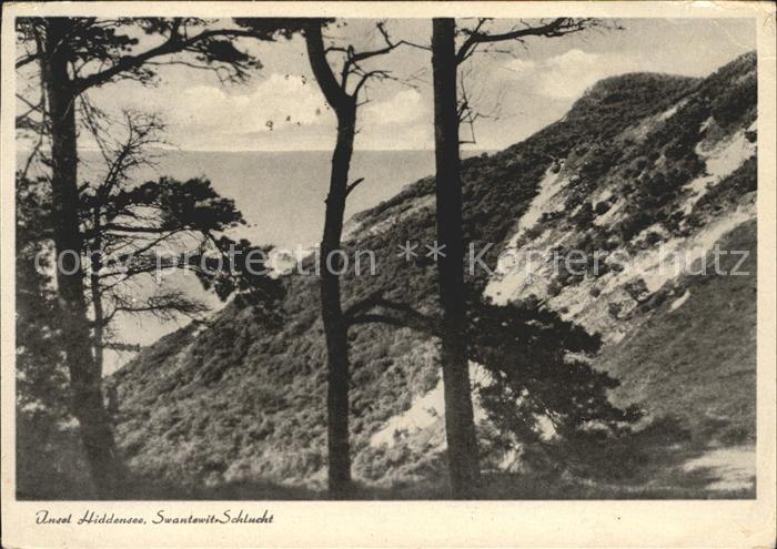 Insel Hiddensee Swantewit Schlucht