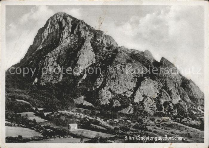 Bilina Bilin Tschechien Sudetengau Borschen