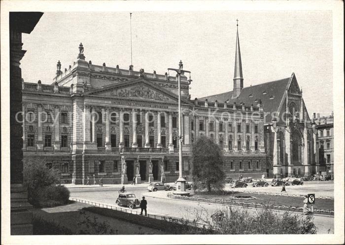 LEIPZIG Sachsen Universitaet Augustusplatz
