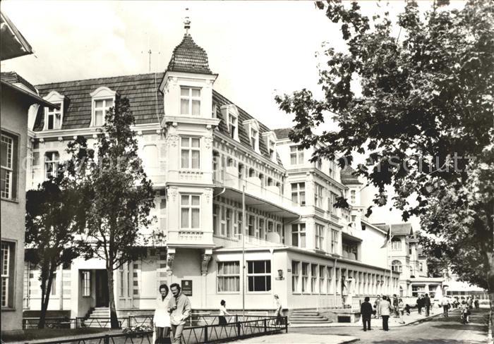 Ahlbeck Ostseebad FDGB Erholungsheim Bernhard Goering