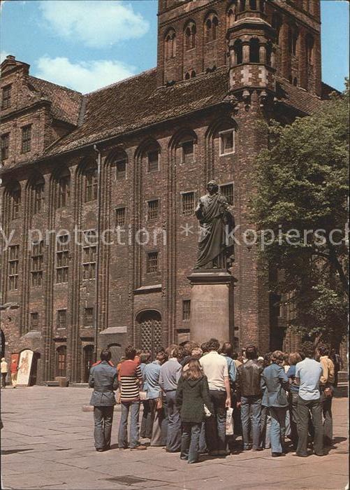 Torun Thorn Pomnik Mikolaja Kopernika Ratusza Staromiejskiego