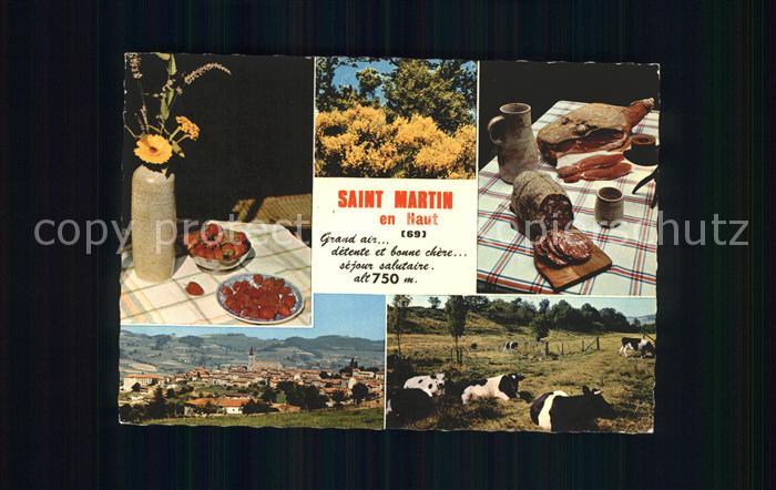 Saint-Martin-en-Haut Fromages chevre blancs jambons saucissons compagne Fruits r