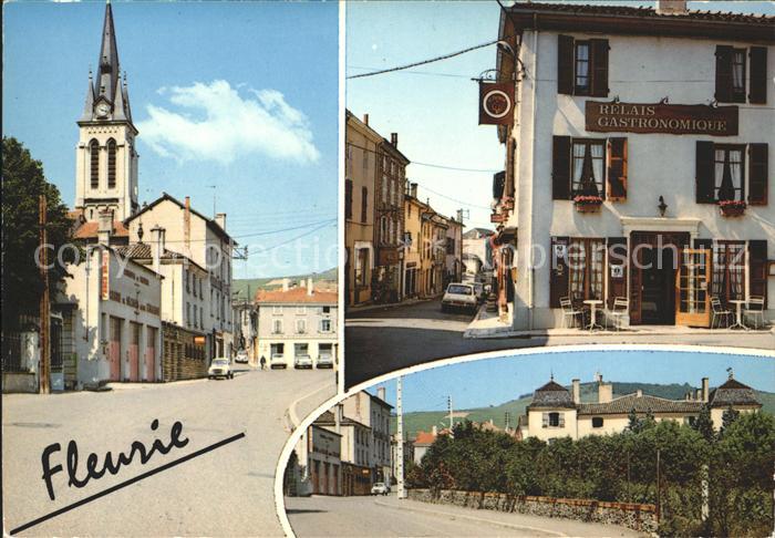 Fleurie Kirche Relais Gastronomique