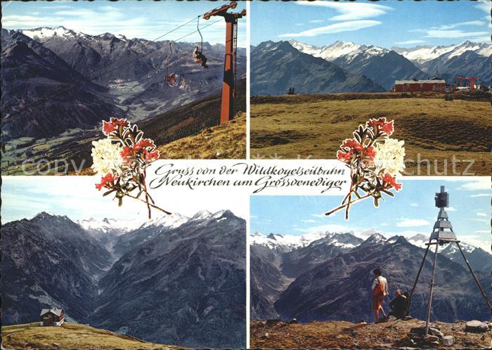 Neukirchen Grossvenediger Wildkogelseilbahn Krimml Hohe Tauern Wildkogelhaus