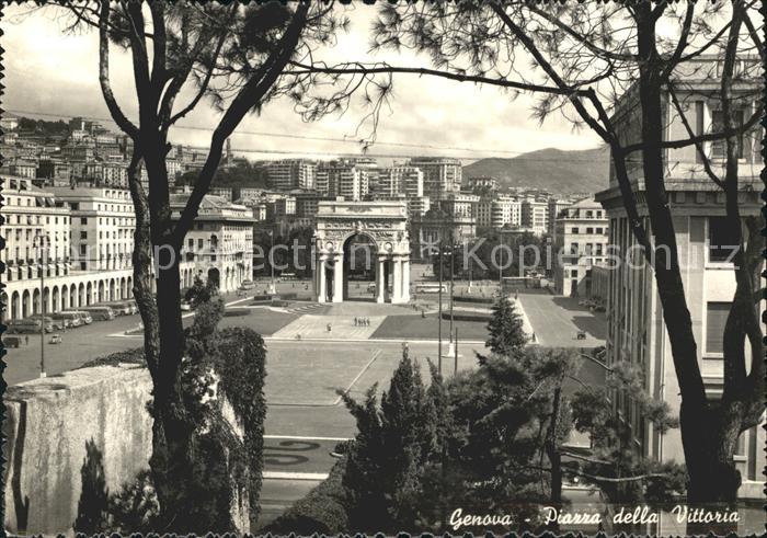Genova Genua Liguria Piazza della Vittoria