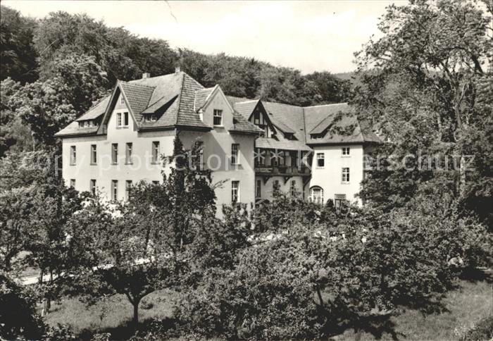 Ilsenburg Harz FDGB Erholungsheim Hermann Basse
