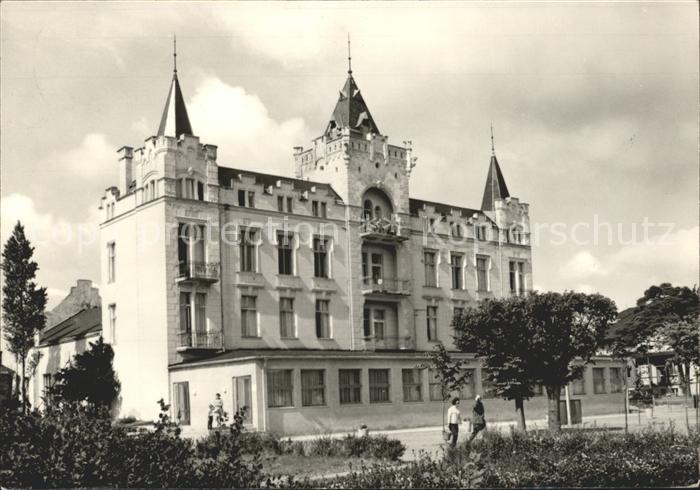 Zinnowitz Ostseebad Usedom FDGB Erholungsheim IG Wismut Aue Klement Gottwald