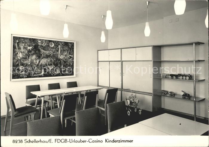 Schellerhau FDGB Urlauber Casino Kinderzimmer