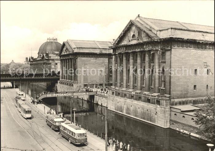 BERLIN  CITY Pergamonmuseum Strassenbahn
