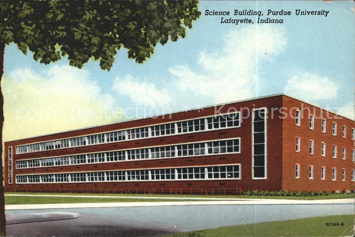 Lafayette Indiana Science Building Purdue University
