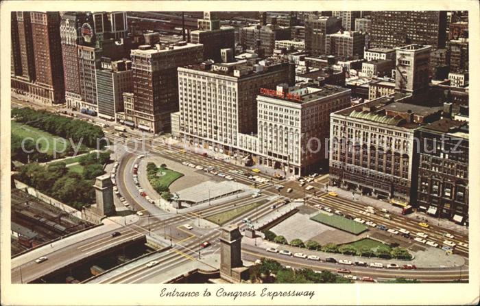 Chicago Illinois Pick Congress Hotel Background