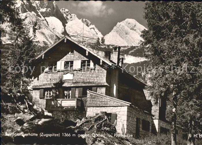 Reintalangerhuette Gatterl Plattspitze