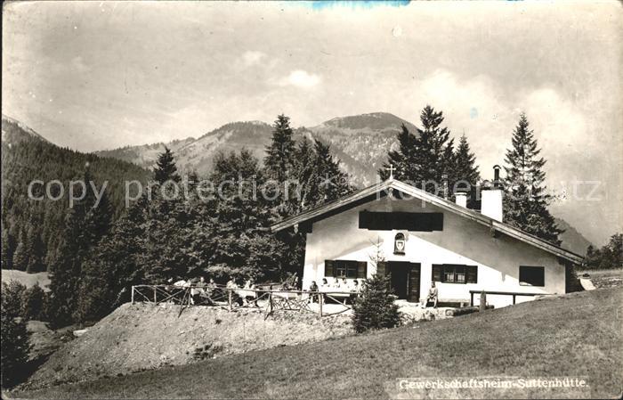 Rottach-Egern Gewerkschaftsheim Suttenhuette