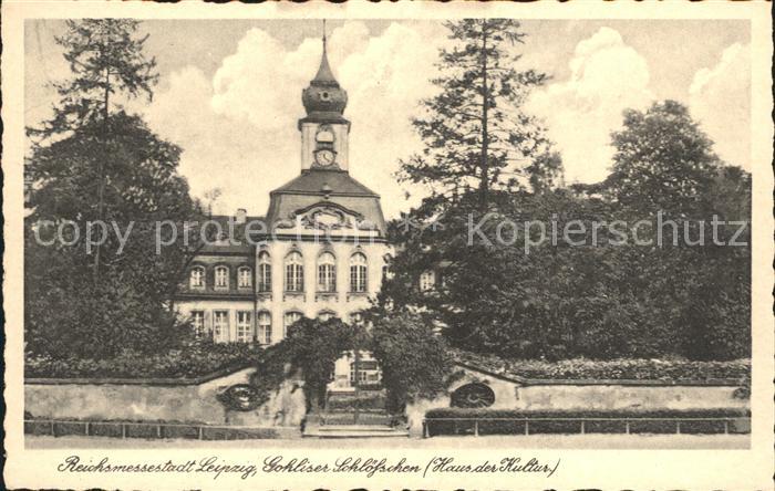 LEIPZIG Sachsen Gohliser Schloesschen