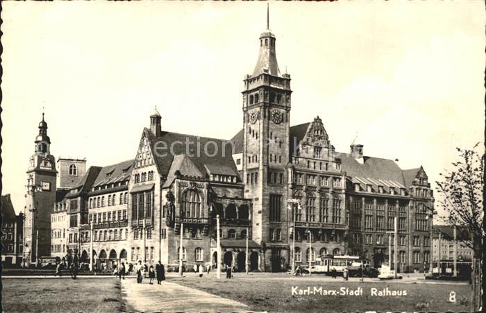 Karl-Marx-Stadt CHEMNITZ Rathaus
