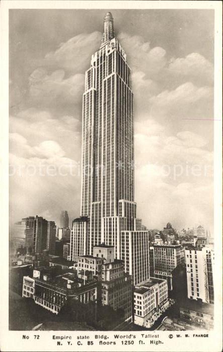 New York City Empire state Bldg Worlds Tallest