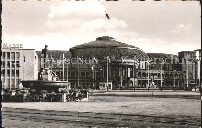 Frankfurt Main Festhalle Messe Brunnen