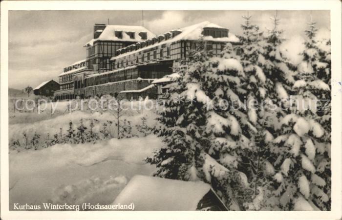 Winterberg Hochsauerland Kurhaus