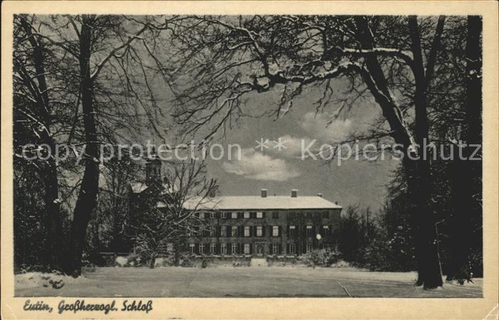 Eutin Schleswig-Holstein Grossherzogliches Schloss