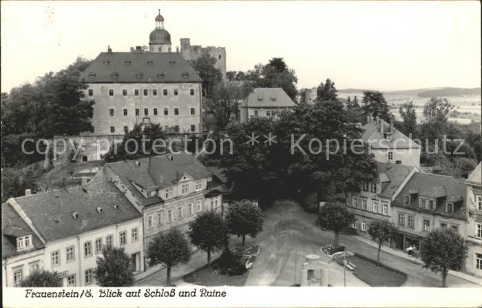 Frauenstein Sachsen Schloss Ruine