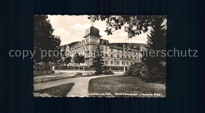 Friedrichroda FDGB Ferienheim Hermann Danz