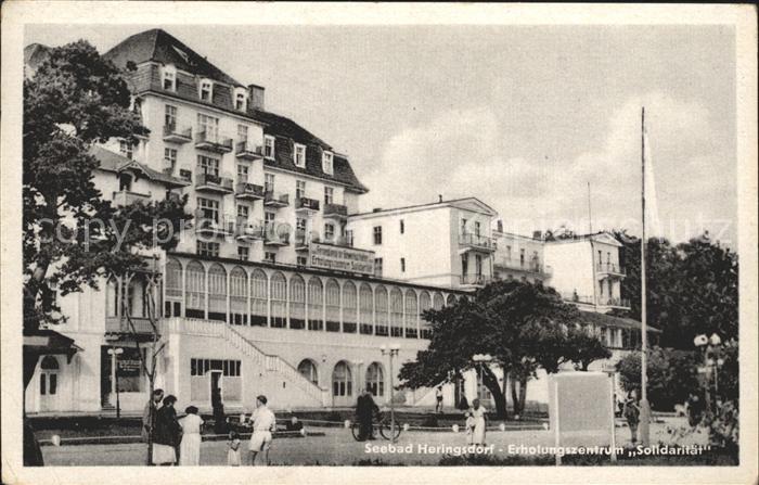 Heringsdorf Ostseebad Usedom Erholungsheim Solidaritaet