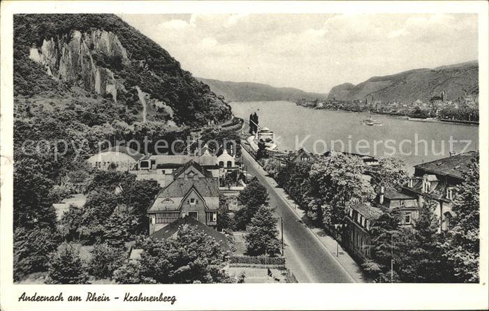 Andernach Rhein Rheinland-Pfalz Krahnenberg
