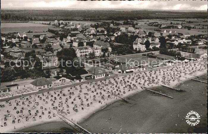 Kellenhusen Ostseebad Fliegeraufnahme Strand
