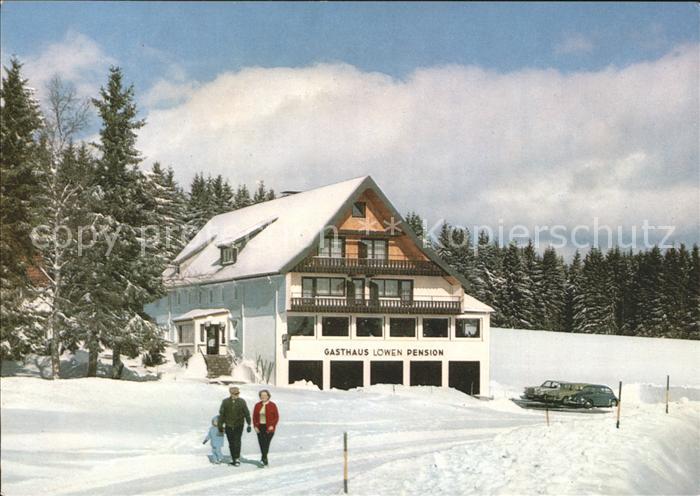 Schoenwald Schwarzwald Escheck Gasthof Pension Loewen