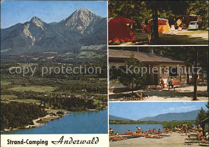 Faak am See Finkenstein Strand Camping Anderwald