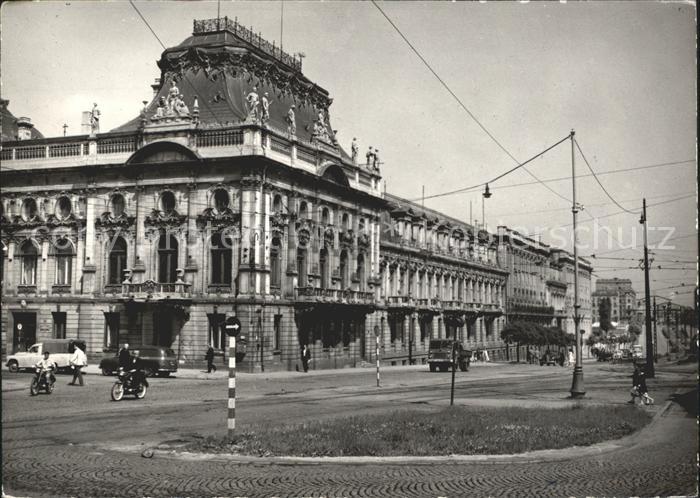 Litzmannstadt Lodz Sledziba Prezydlum Wojewodzkfej Rady Narodowej palasti Poznan