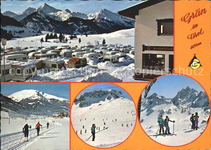 Graen Tirol Ferienplatz Tannheimertal Ski Skilift