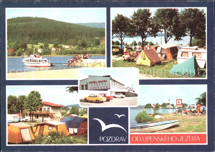 Lipno Hotel Ausflugsboot Camping