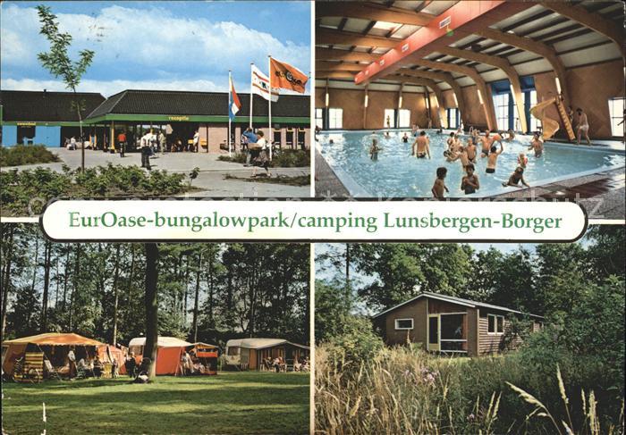 Borger Drenthe EurOase Bungalowpark Camping Lunsbergen Hallenbad
