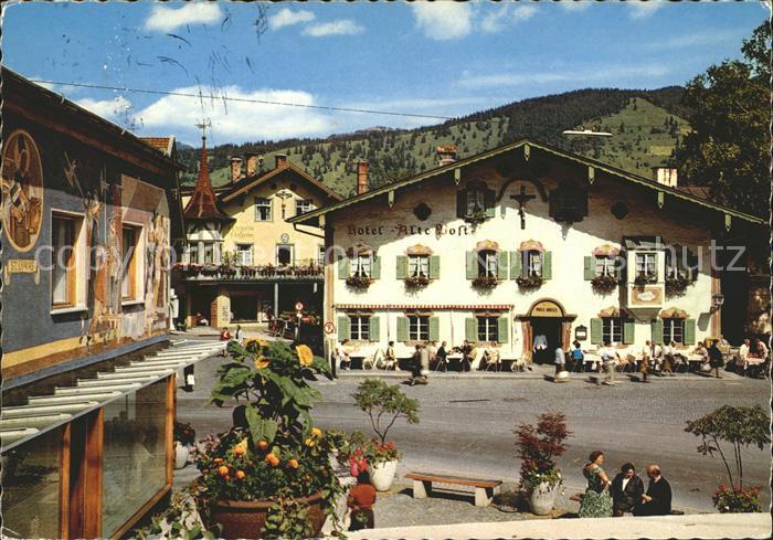 OBERAMMERGAU Bayern Hotel Alte Post Passionsdorf