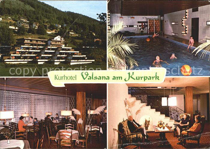 Wildbad Schwarzwald Kurhotel Valsana am Kurpark Foyer Hallenbad