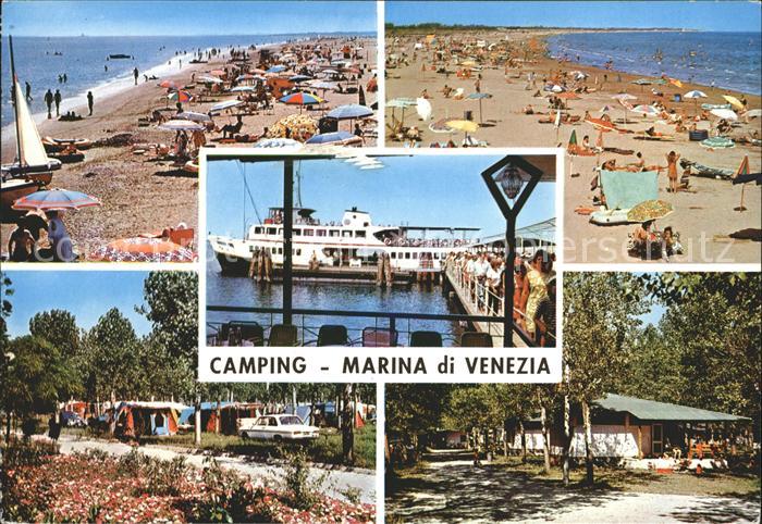 Punta Sabbioni Camping Marina di Venezia Strand Faehre