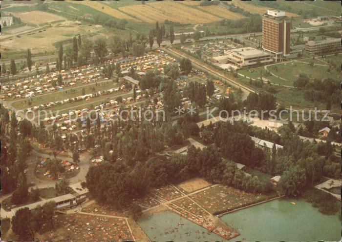 Balatonfuered Camping Fliegeraufnahme