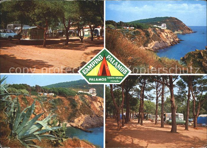 Palamos Camping Kueste Meerblick