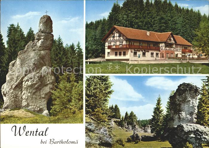 Bartholomae Gasthof im Wental Felsen