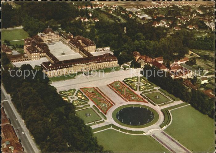 Ludwigsburg Schloss Gartenschau Bluehendes Barock Fliegeraufnahme