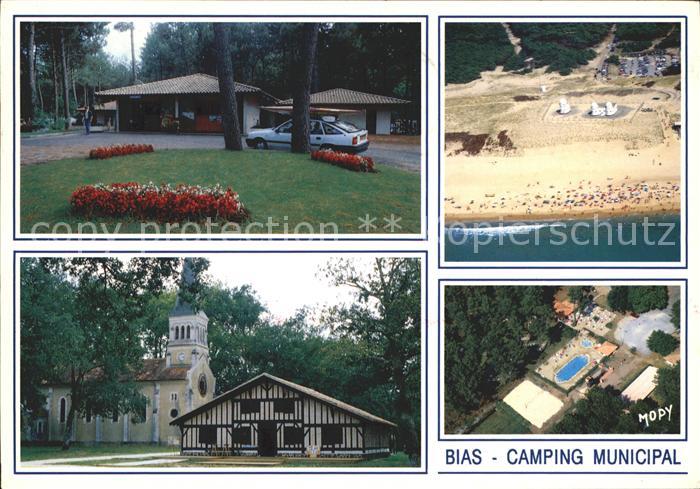 Bias Landes Camping Municipal Fliegeraufnahme