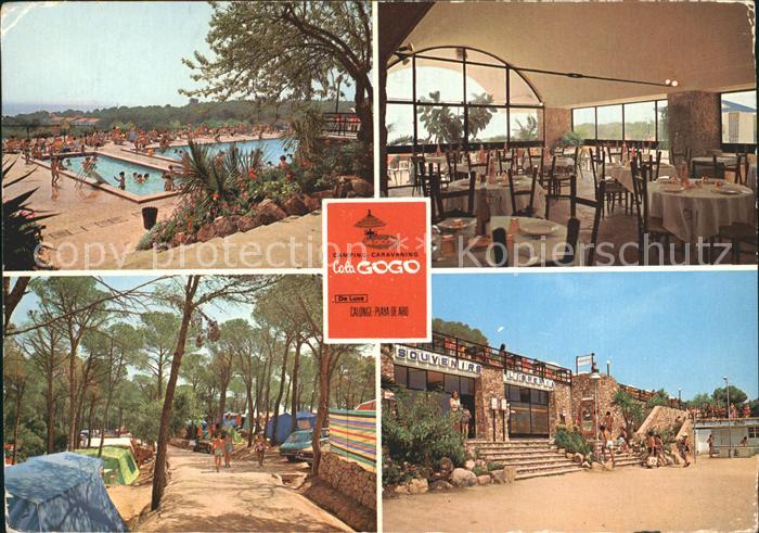 Calonges Cala Gogo Camping Caravaning Restaurant Swimming Pool
