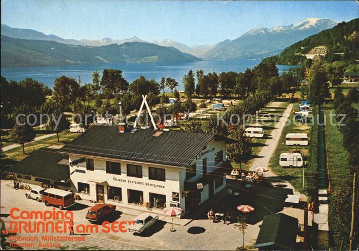 Doebriach Millstaettersee Camping Brunner Alpenpanorama